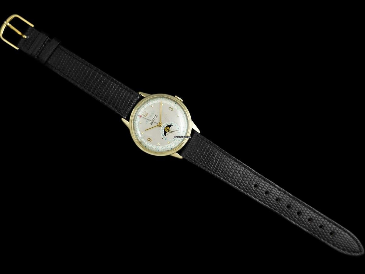 Jaeger-LeCoultre Mens watch Unisex Manual winding Yellow gold 7861 6