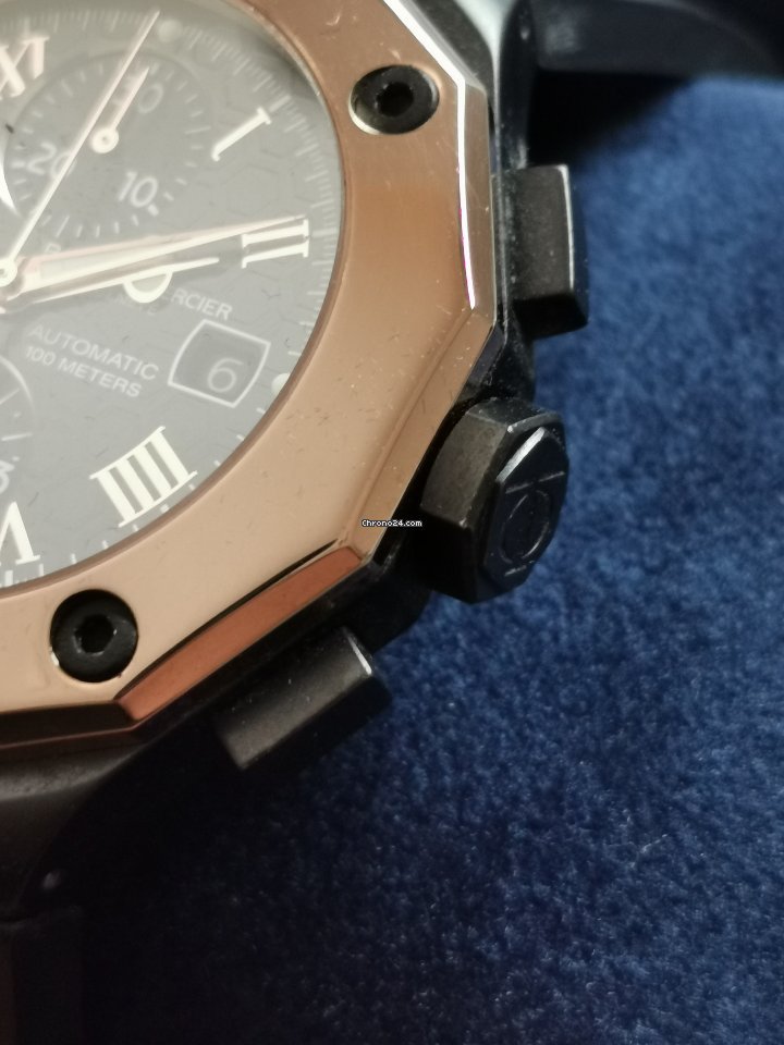 Baume & Mercier Riviera Mens watch Unisex Automatic Rose gold 8712 6