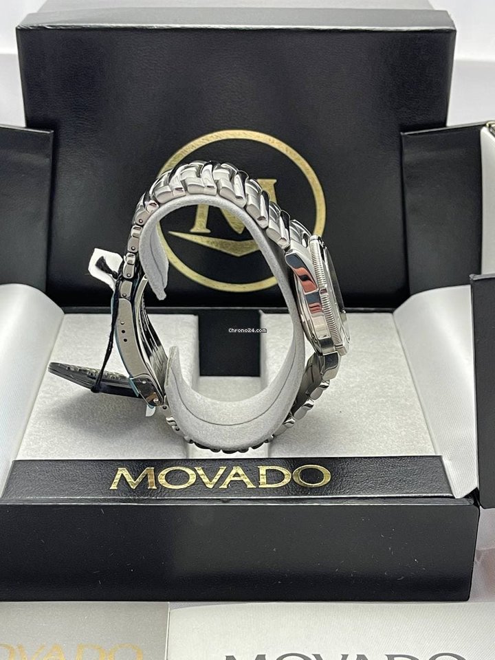 Movado Kingmatic Mens watch Unisex Automatic Steel 84-D7-867 ser. 3723222 6