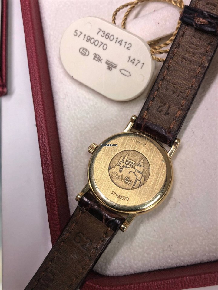 Omega De Ville Womens watch Quartz Yellow gold 7360.14.12 6