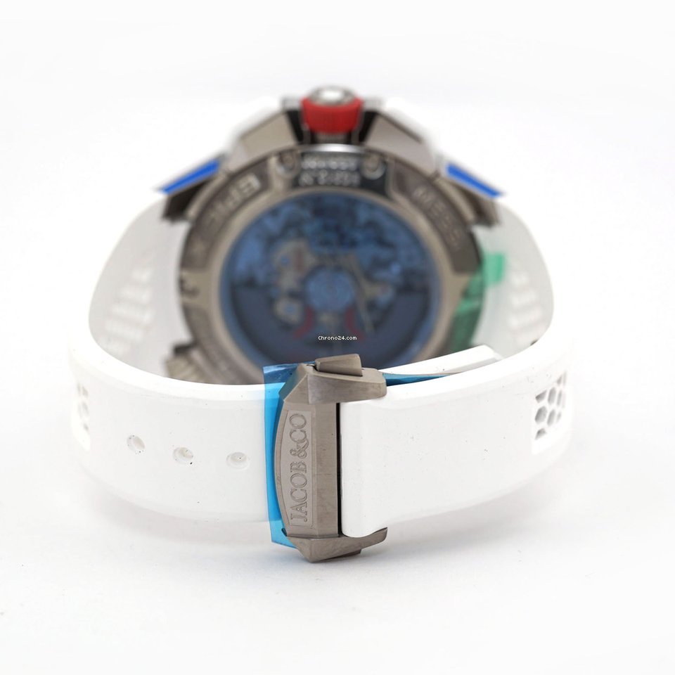 Jacob & Co. Mens watch Unisex Automatic Titanium EC313.20.PE.LL.K 6