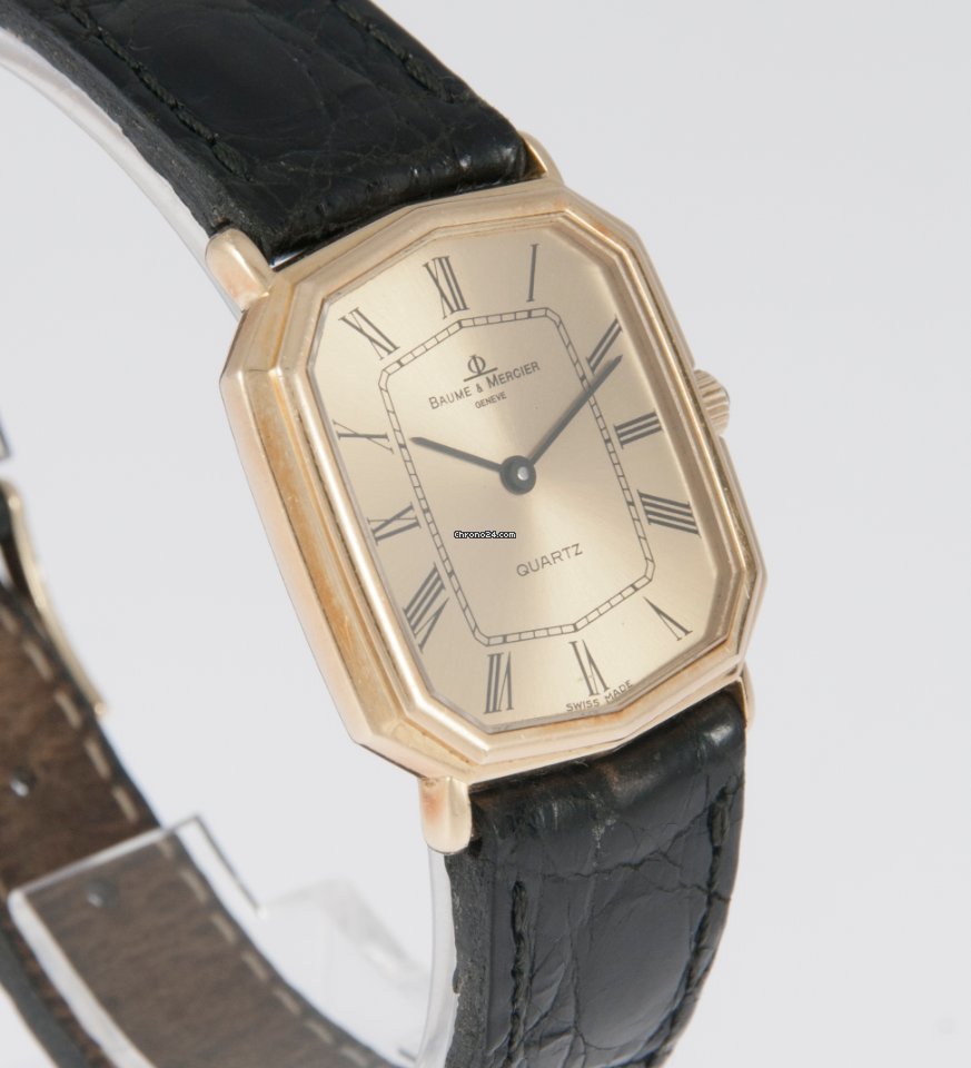 Baume & Mercier Mens watch Unisex Quartz Yellow gold 17245 6