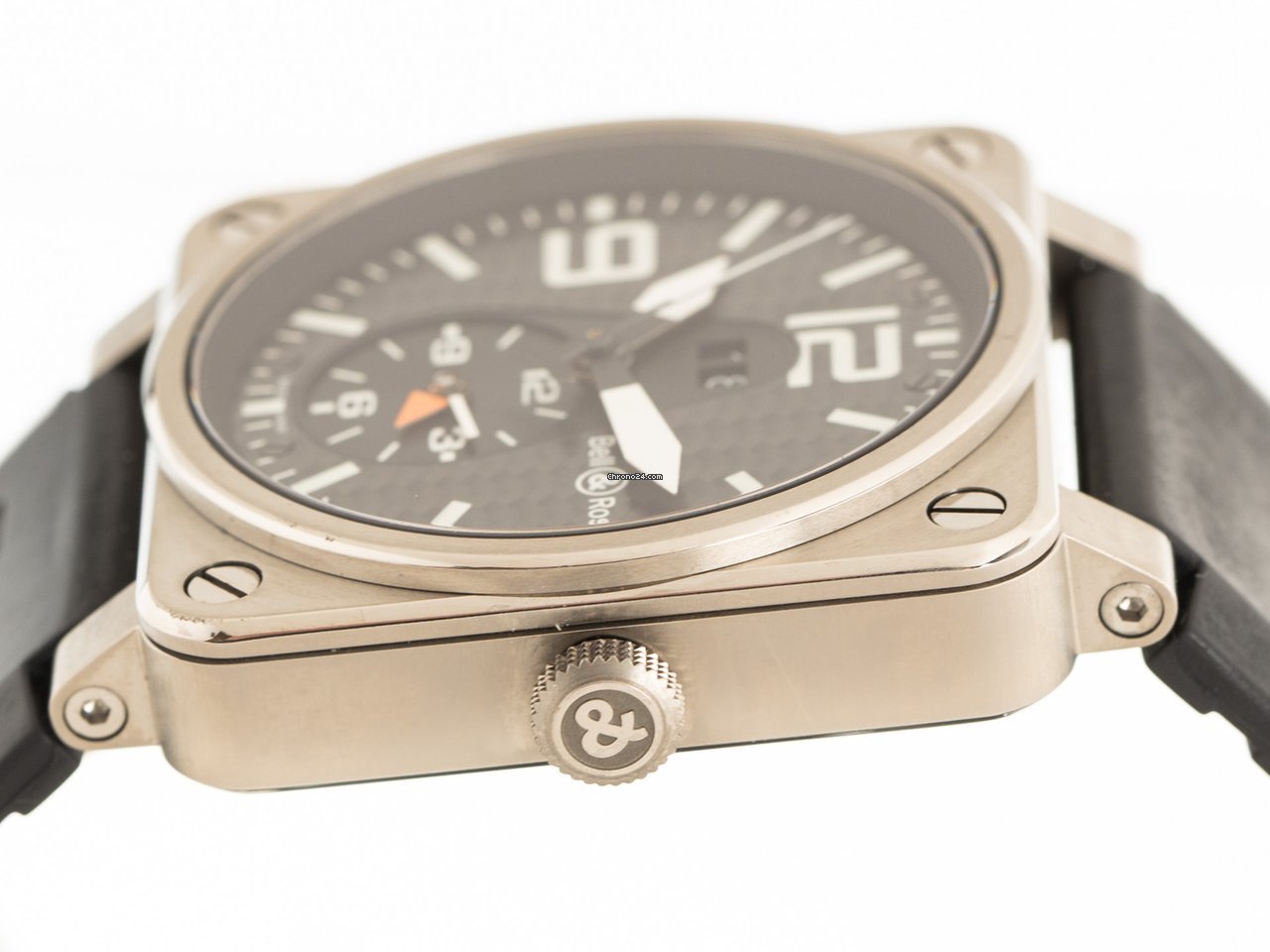 Bell & Ross BR 03-51 GMT Mens watch Unisex Automatic Titanium BR03.51GMT 6