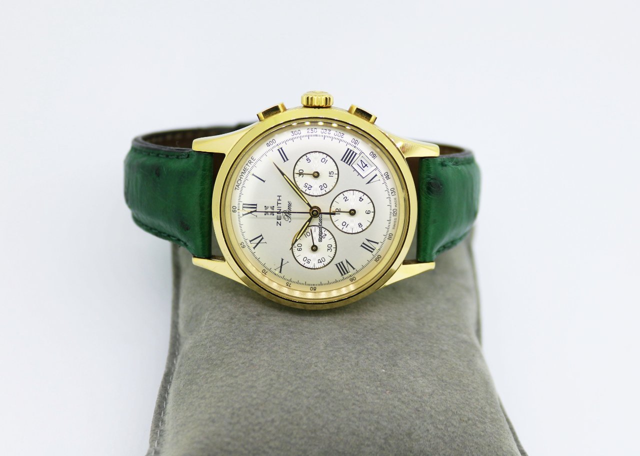 Zenith El Primero Chronograph Mens watch Unisex Manual winding Steel 20.0010.420 6