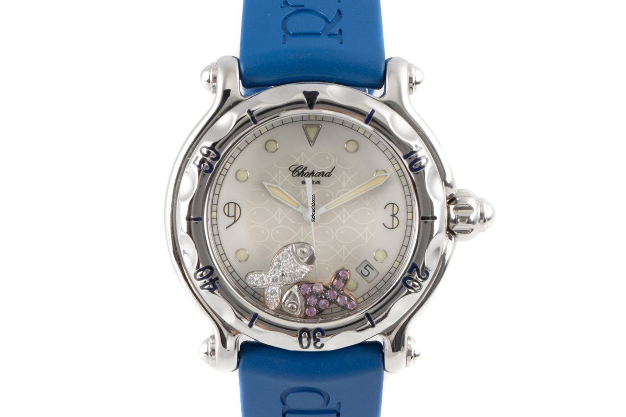 Chopard Happy Sport Womens watch Quartz Steel 28 8347 8-403 6