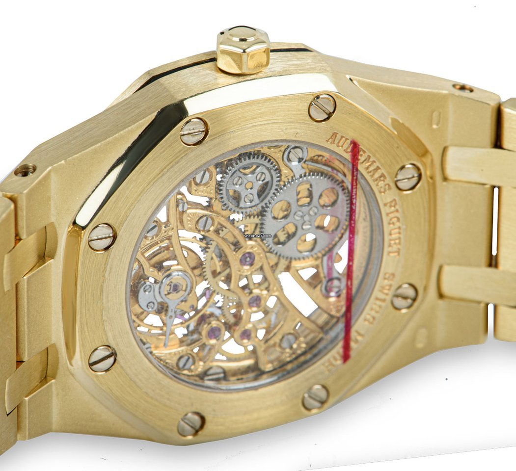 Audemars Piguet Royal Oak Mens watch Unisex Manual winding Yellow gold 14789BA 6