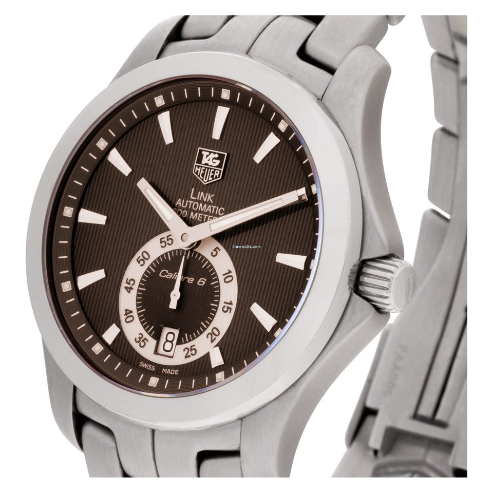 TAG Heuer Link Calibre 6 Mens watch Unisex Automatic Steel WJF211C.BA0570 6