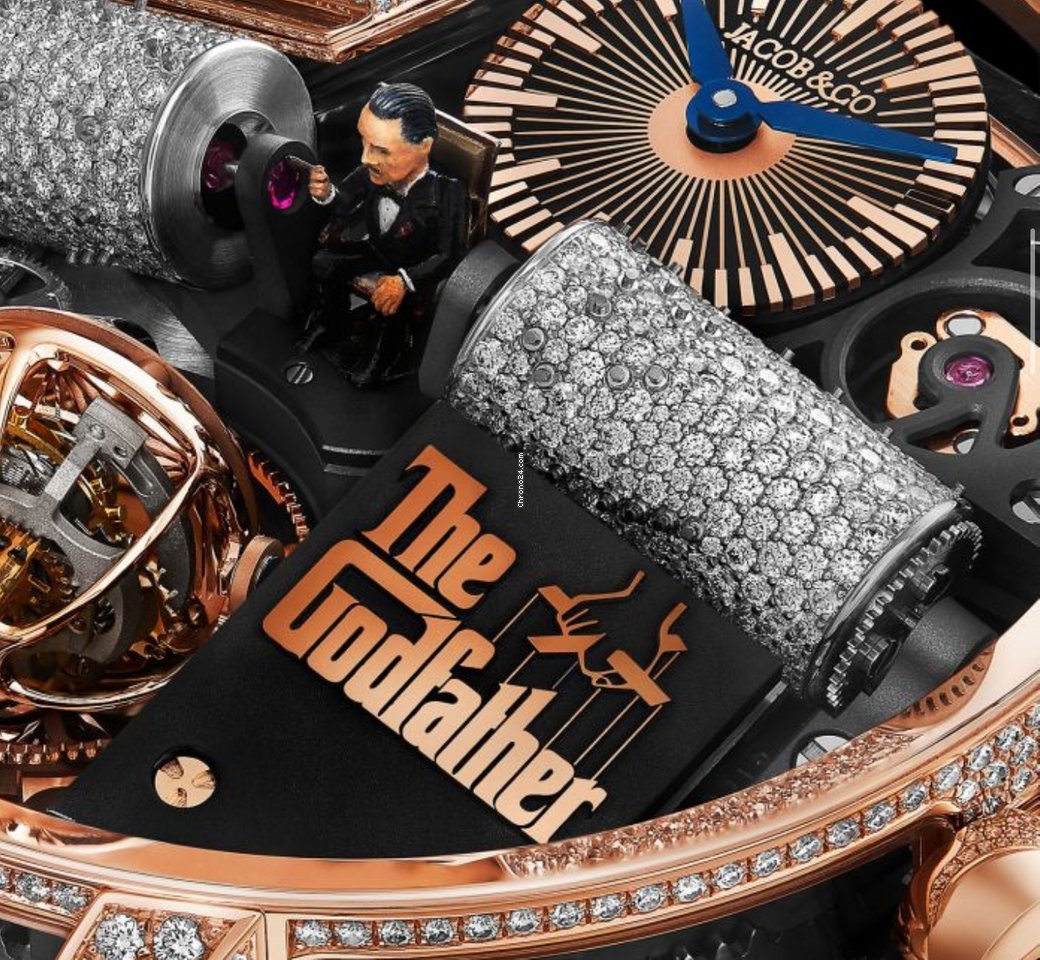 Jacob & Co. Mens watch Unisex Manual winding Rose gold OP810.40.RD.UA.ABALA 6