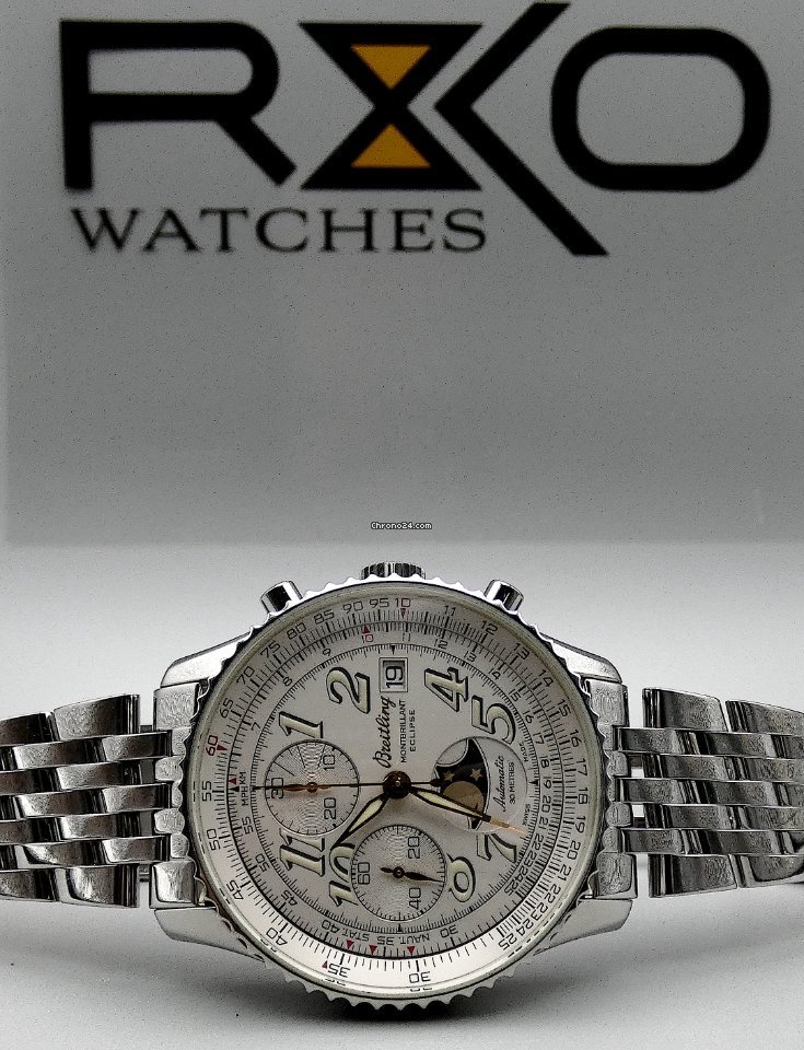 Breitling Montbrillant Mens watch Unisex Automatic Steel A43030 6