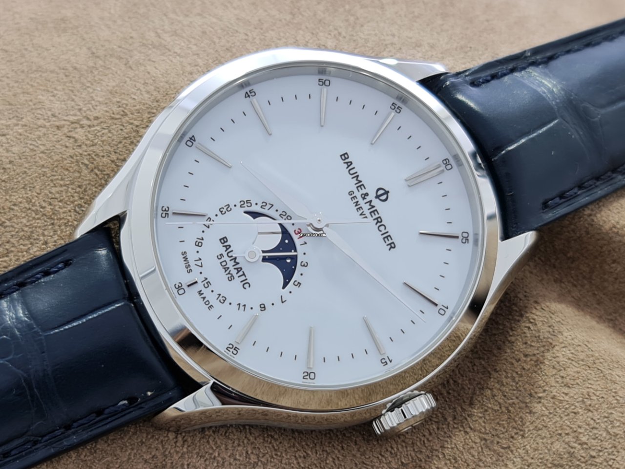 Baume & Mercier Mens watch Unisex Automatic Steel M0A10549 6