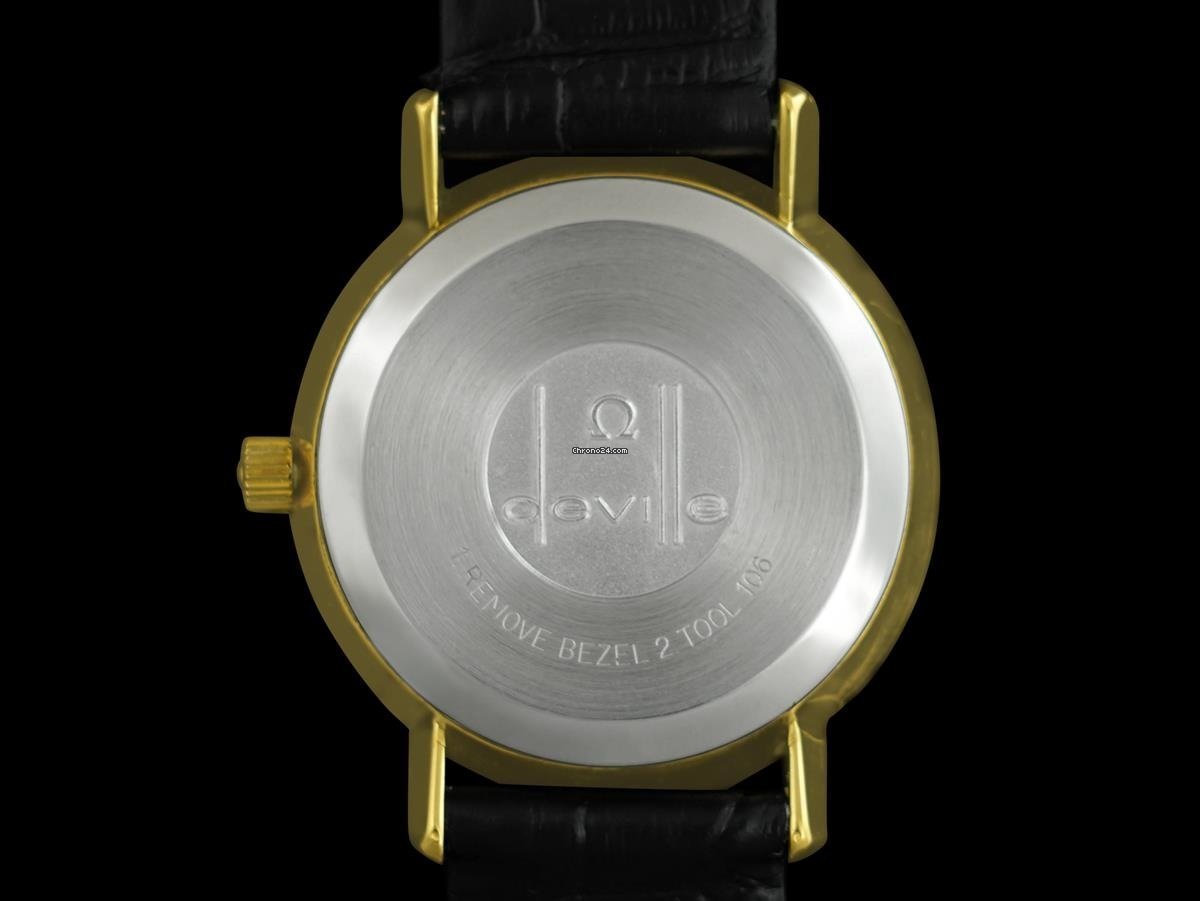 Omega De Ville Mens watch Unisex Automatic Gold Steel 7692 6