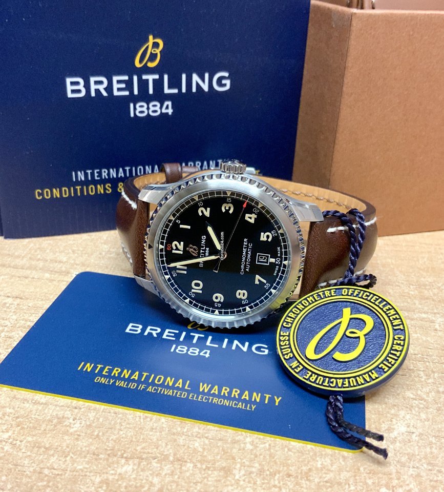 Breitling Aviator 8 Mens watch Unisex Automatic Steel A17315101B1X3 6