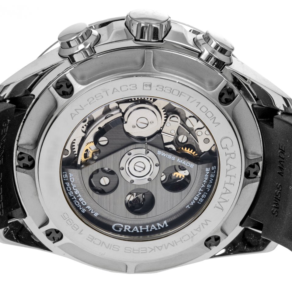 Graham Silverstone RS Mens watch Unisex Automatic Steel 2STAC3.B01A 6