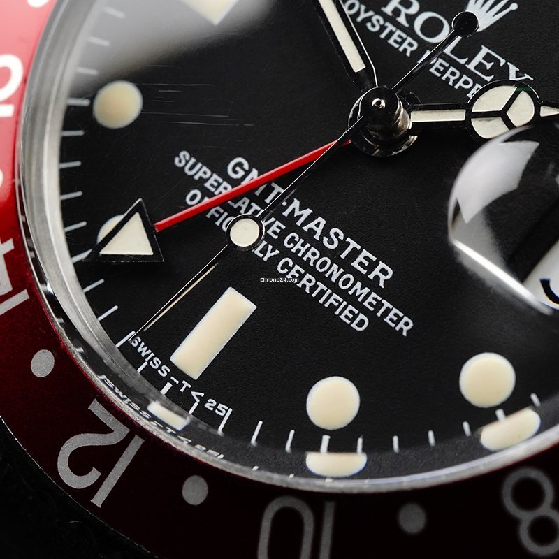 Rolex GMT-Master Mens watch Unisex Steel Automatic 1675 0 6