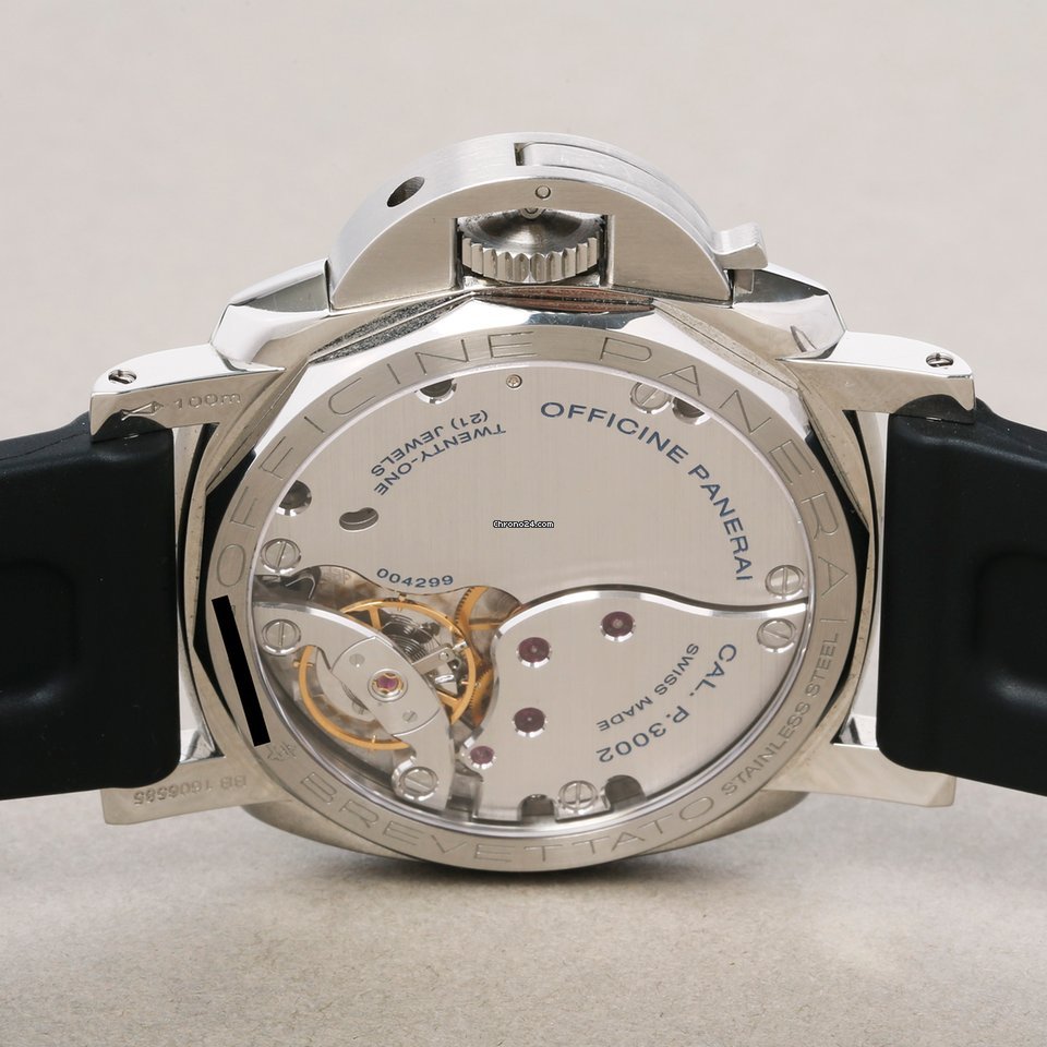 Panerai Luminor 1950 3 Days Power Reserve Mens watch Unisex Automatic Steel PAM00423 6