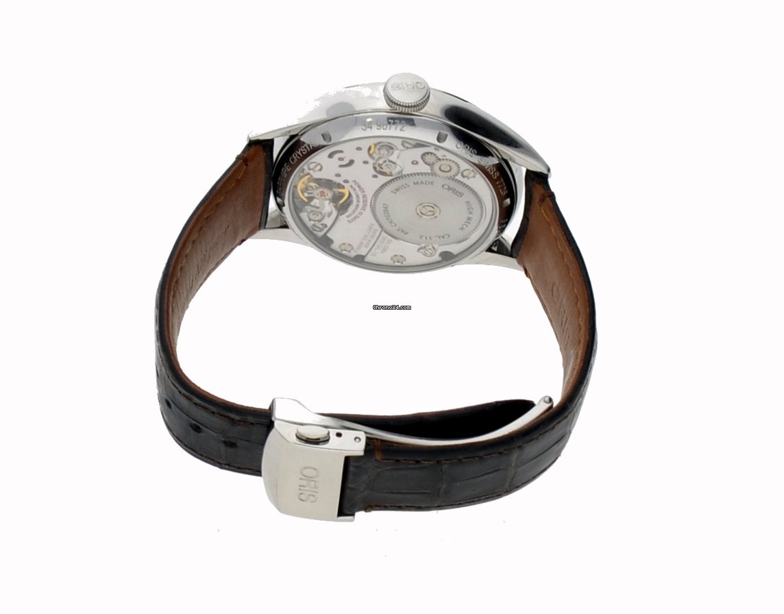 Oris Artelier Calibre 112 Mens watch Unisex Manual winding Gold Steel 01 112 7726 6351-Set 1 23 73FC 6