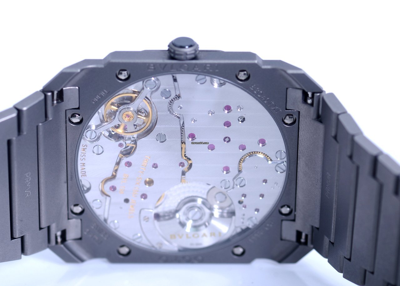 Bulgari Octo Mens watch Unisex Automatic Titanium 103023 6