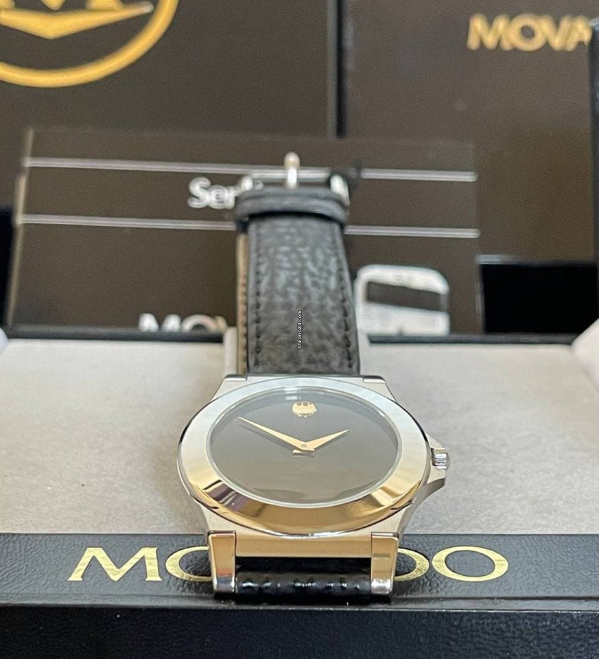 Movado Mens watch Unisex Quartz Steel Ref.84-A2-878.2  S n. 1836594 6