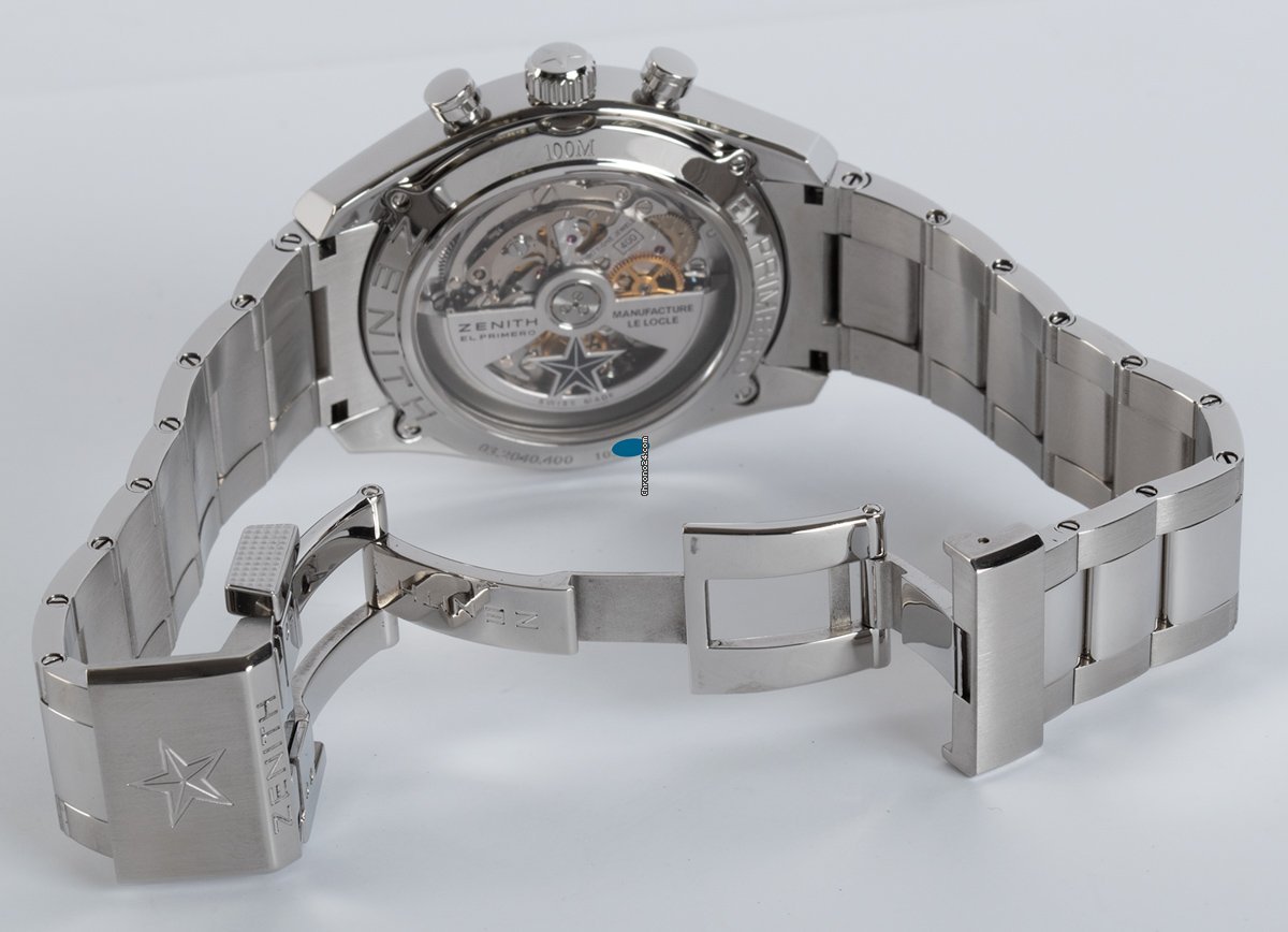 Zenith El Primero 36000 VpH Mens watch Unisex Automatic Steel 03.2040.400 04.M2040 6
