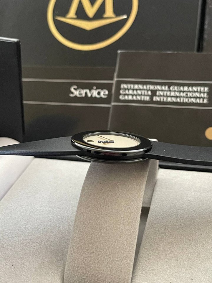 Movado Museum Mens watch Unisex Quartz Steel Ref. 87-49-871-1A - S n.51738 6