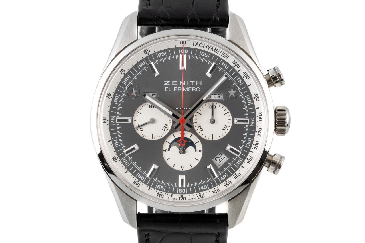 Zenith El Primero Mens watch Unisex Automatic Steel 03.2092.410 91.C496 6