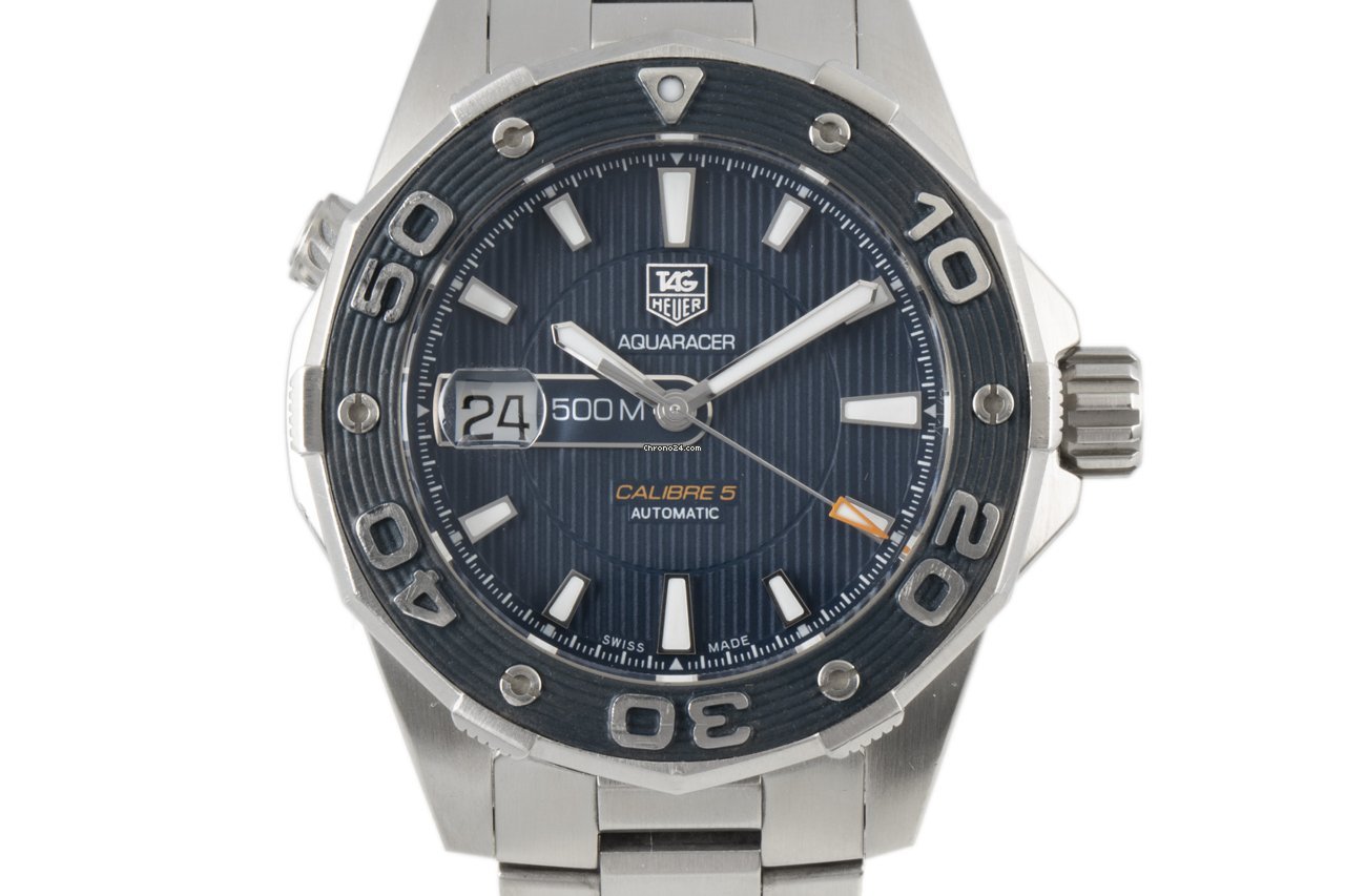 TAG Heuer Aquaracer 500M Mens watch Unisex Automatic Steel WAJ2112 6