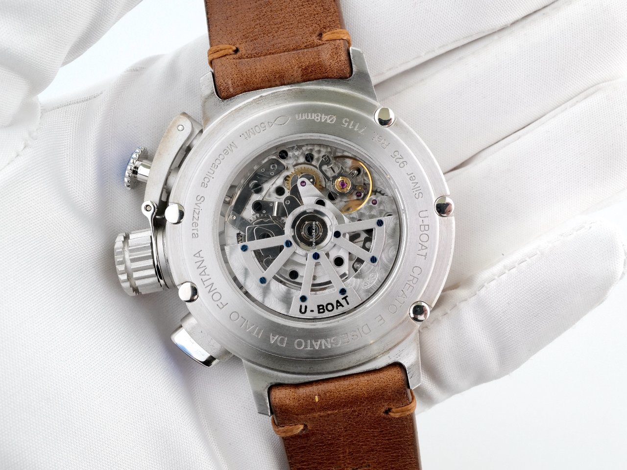 U-Boat Chimera Mens watch Unisex Automatic Silver 7115 6