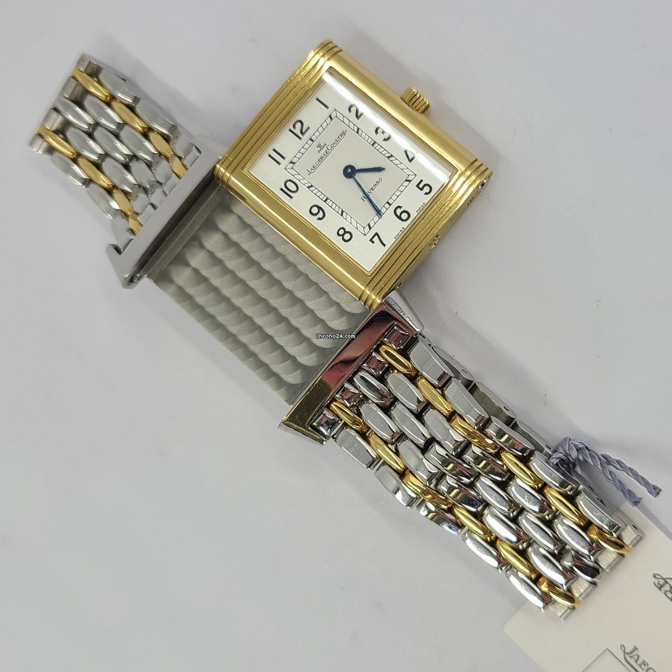 Jaeger-LeCoultre Reverso Mens watch Unisex Quartz Gold Steel 252.5.47 6