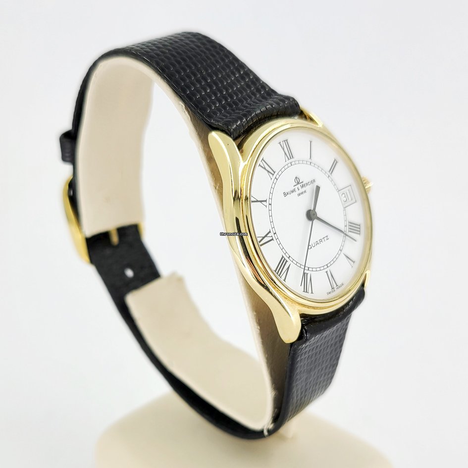 Baume & Mercier Mens watch Unisex Quartz Yellow gold 95148 6