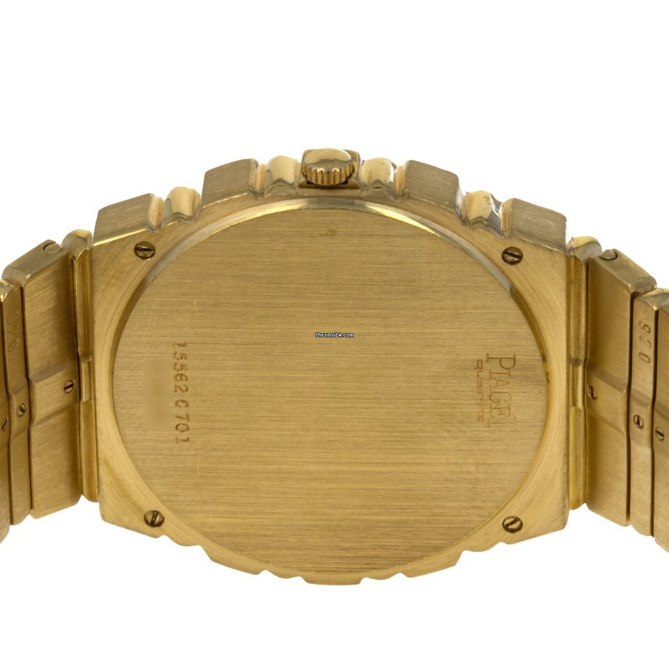 Piaget Polo Mens watch Unisex Quartz Yellow gold 15562C701 6