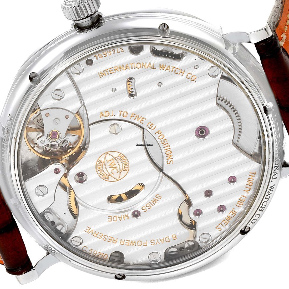 IWC Portofino Hand-Wound Mens watch Unisex Manual winding Steel IW510103 6