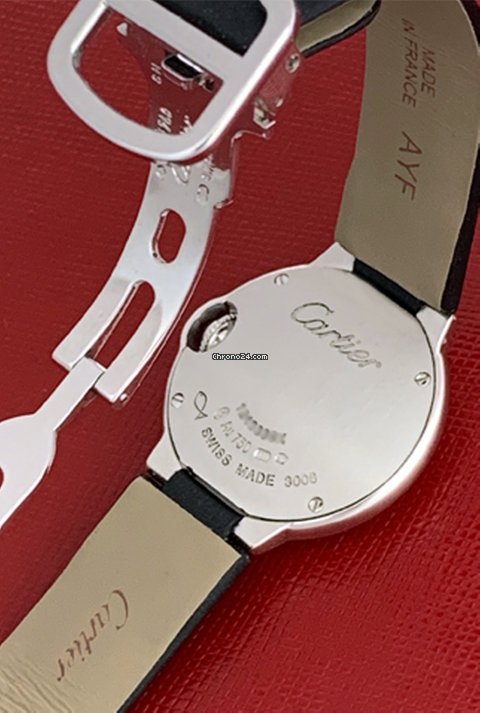 Cartier Ballon Bleu 28mm Womens watch Quartz White gold WE900351 6