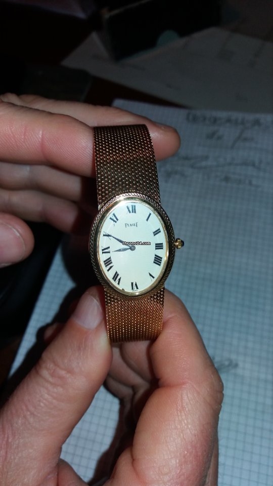 Piaget Mens watch Unisex Manual winding Yellow gold 9861 B1 6