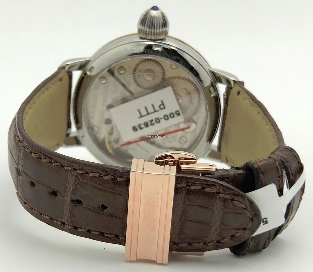 Hamilton Mens watch Unisex Manual winding Gold Steel K7007 6
