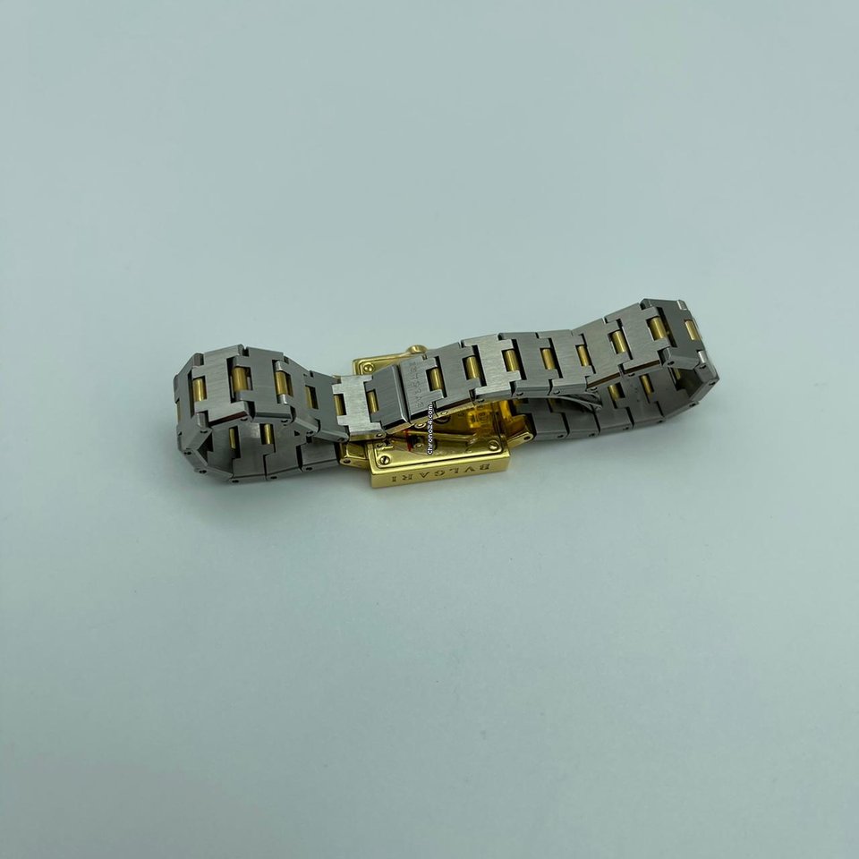 Bulgari Quadrato Womens watch Quartz Yellow gold SQ22G 6