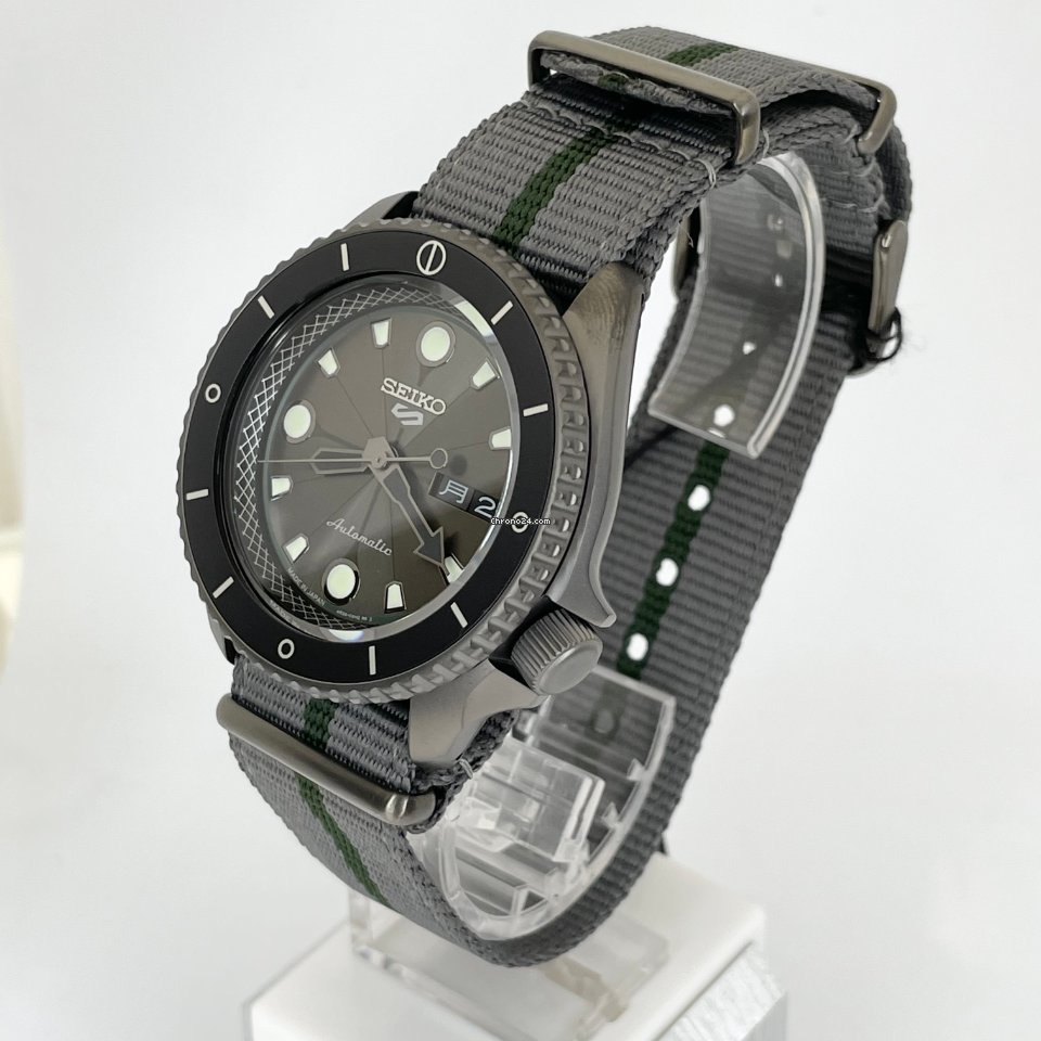 Seiko 5 Sports Mens watch Unisex Automatic Steel SBSA097 6