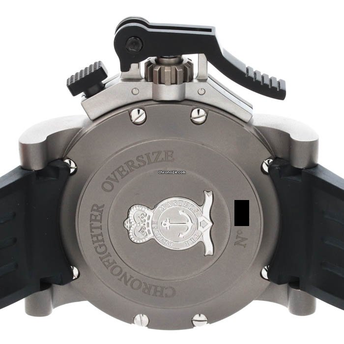 Graham Chronofighter Oversize Mens watch Unisex Automatic Titanium 2OVATCO.B01A.K10B 6