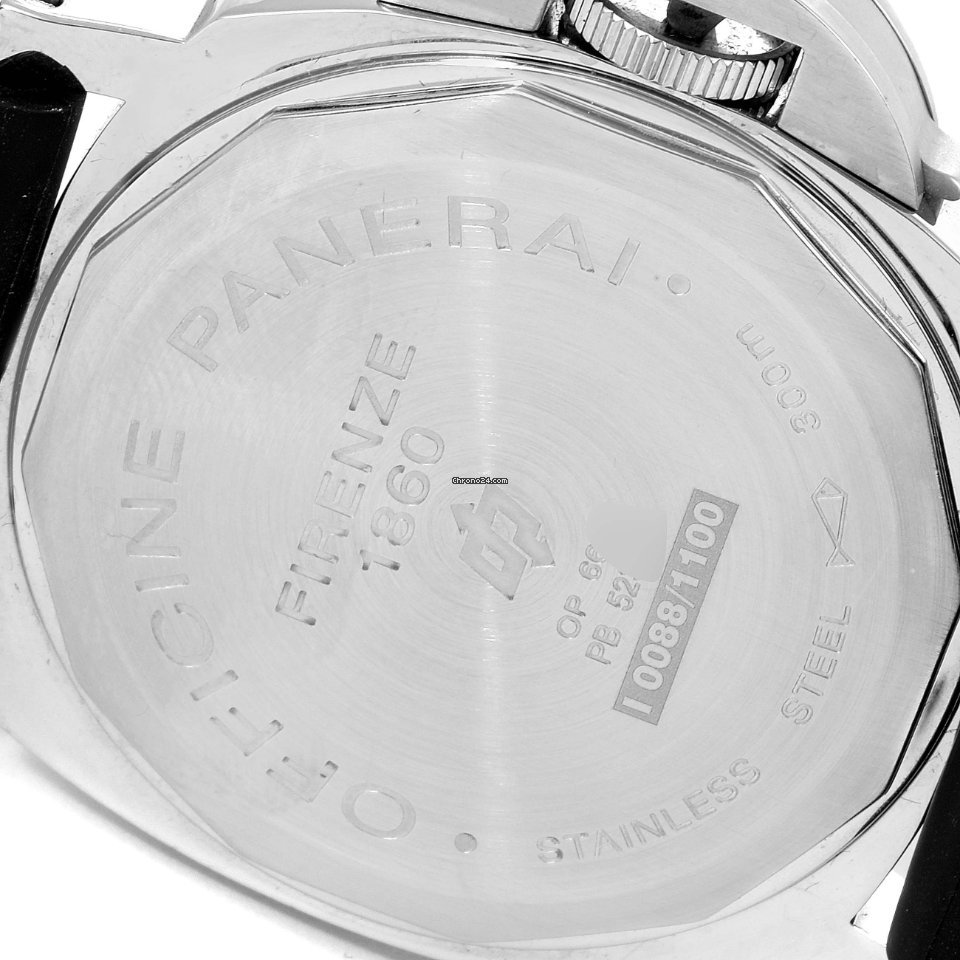 Panerai Luminor Base Logo Mens watch Unisex Manual winding Steel PAM00000 6