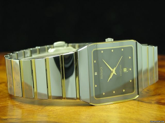 Rado Diastar Mens watch Unisex Quartz Ceramic 152.0366.3 6