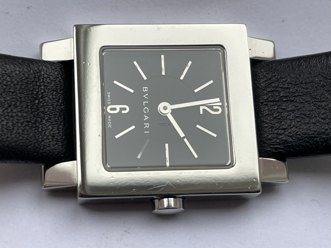 Bulgari Quadrato Womens watch Quartz Steel SQ22SL 6