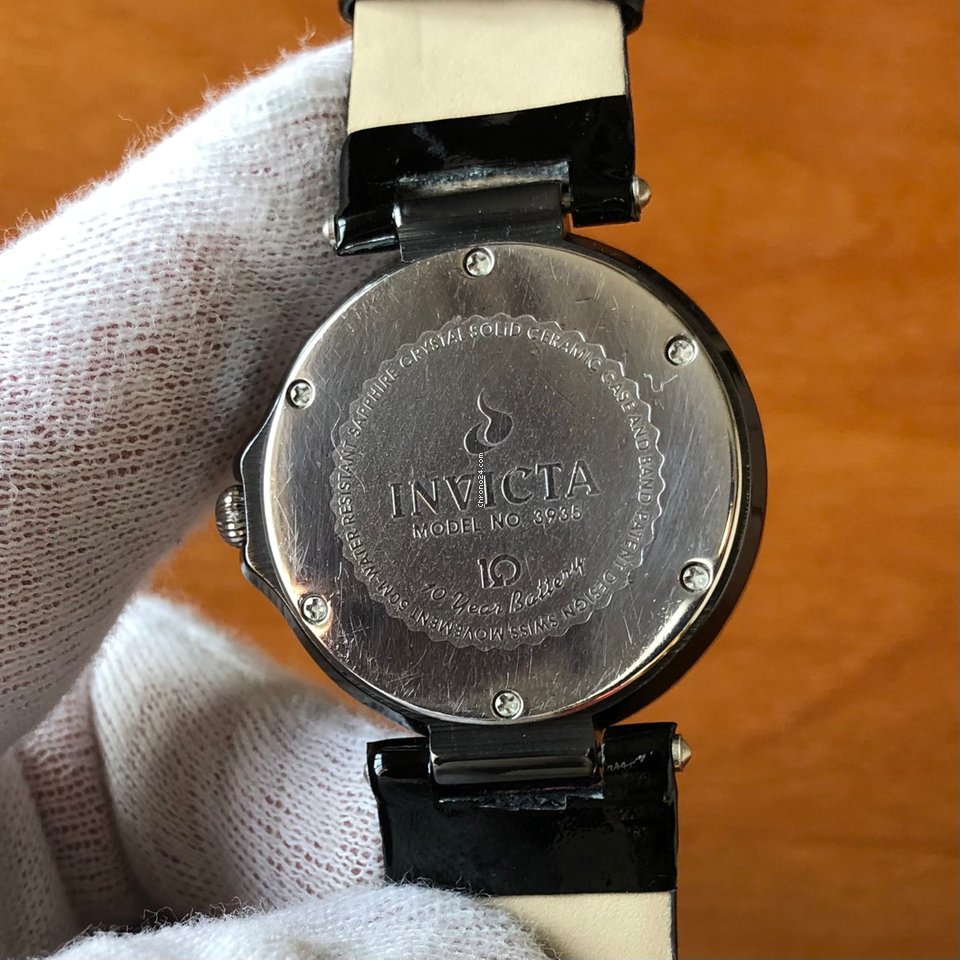 Invicta Womens watch Quartz Ceramic 3935 6