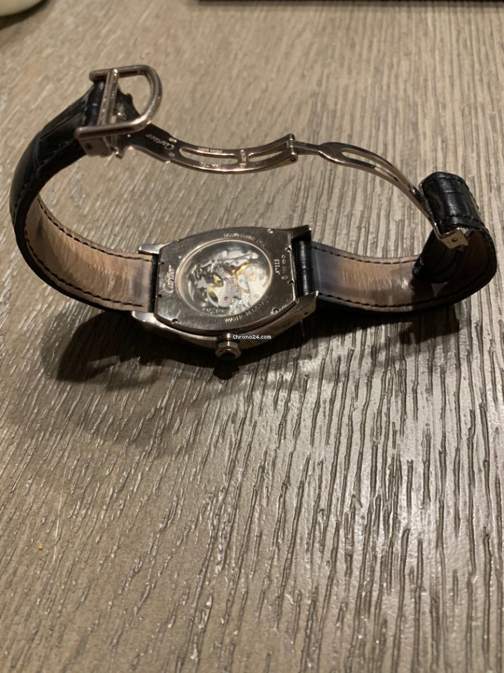 Cartier Mens watch Unisex Manual winding White gold 2762 cartier 6