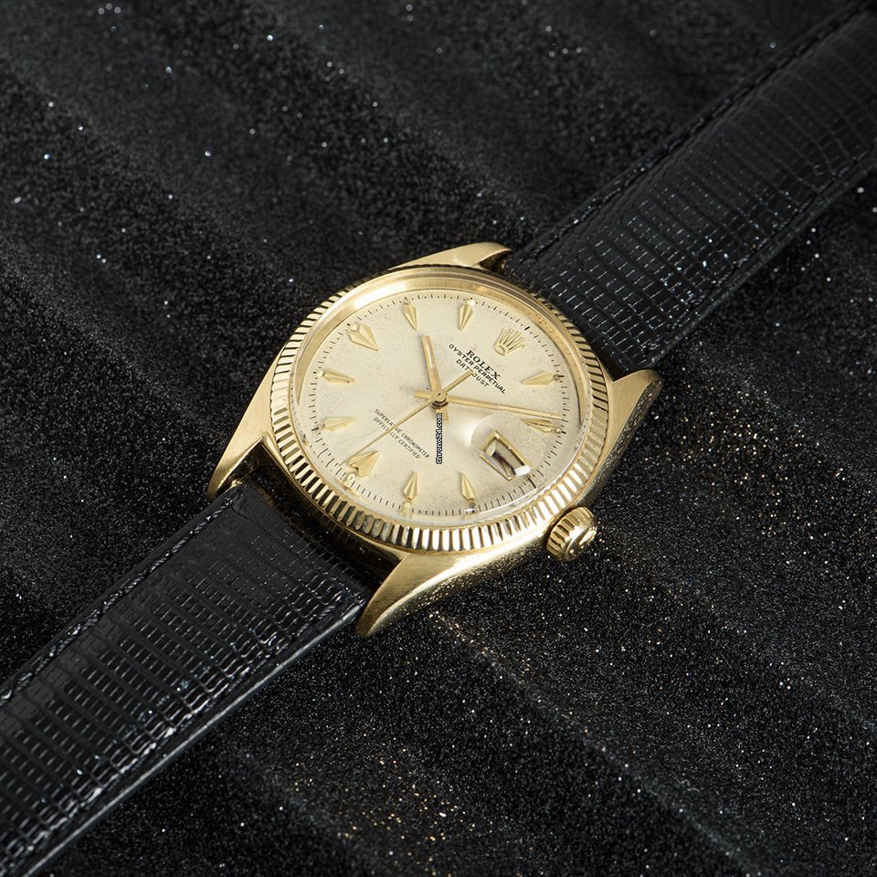 Rolex Datejust 36 Mens watch Unisex Yellow gold Automatic 6605 6