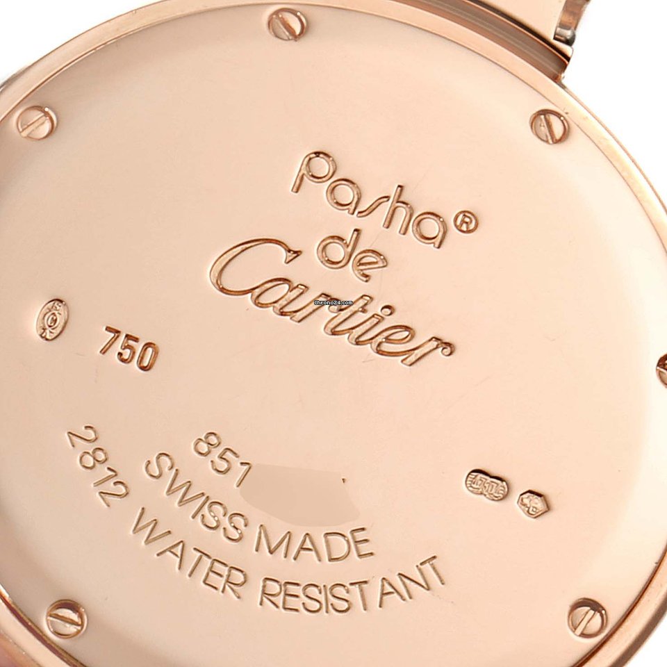 Cartier Pasha Womens watch Quartz Rose gold WJ123021 6