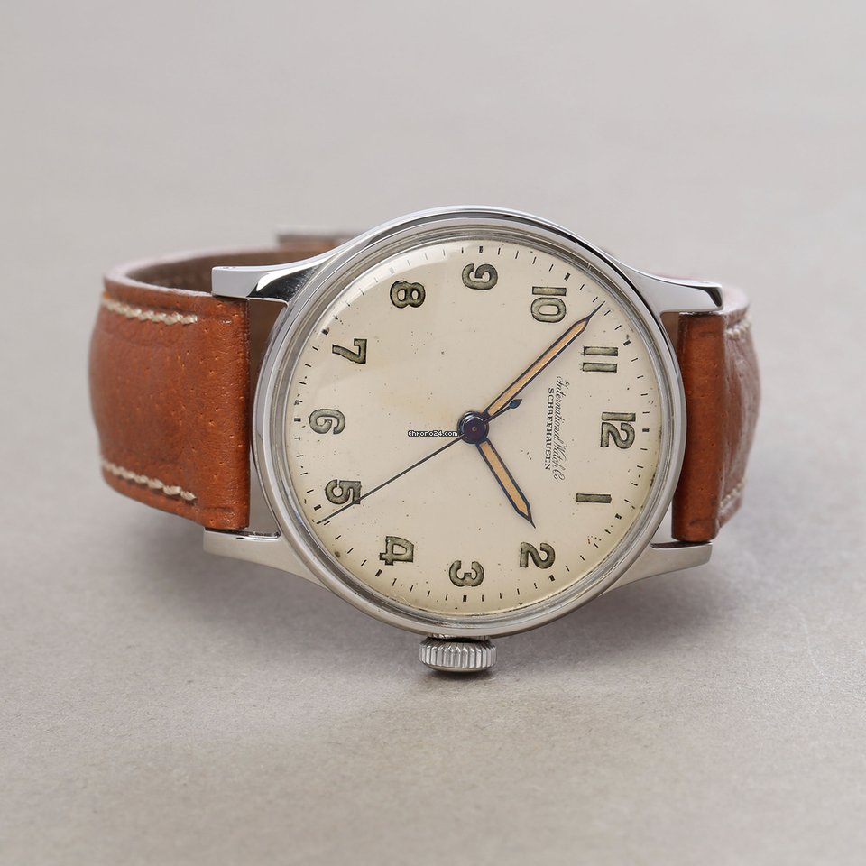 IWC Mens watch Unisex Manual winding Steel C.89 6