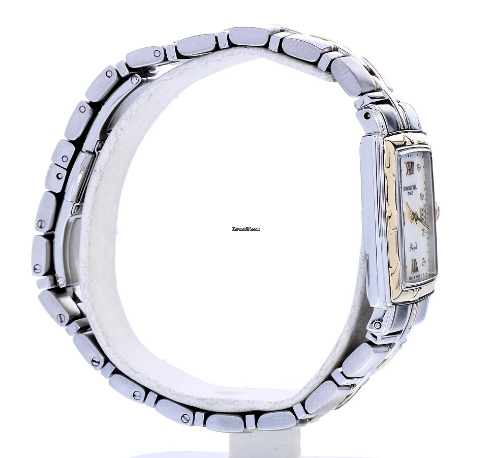 Raymond Weil Parsifal Womens watch Quartz Gold Steel 9740-STG-00995 6