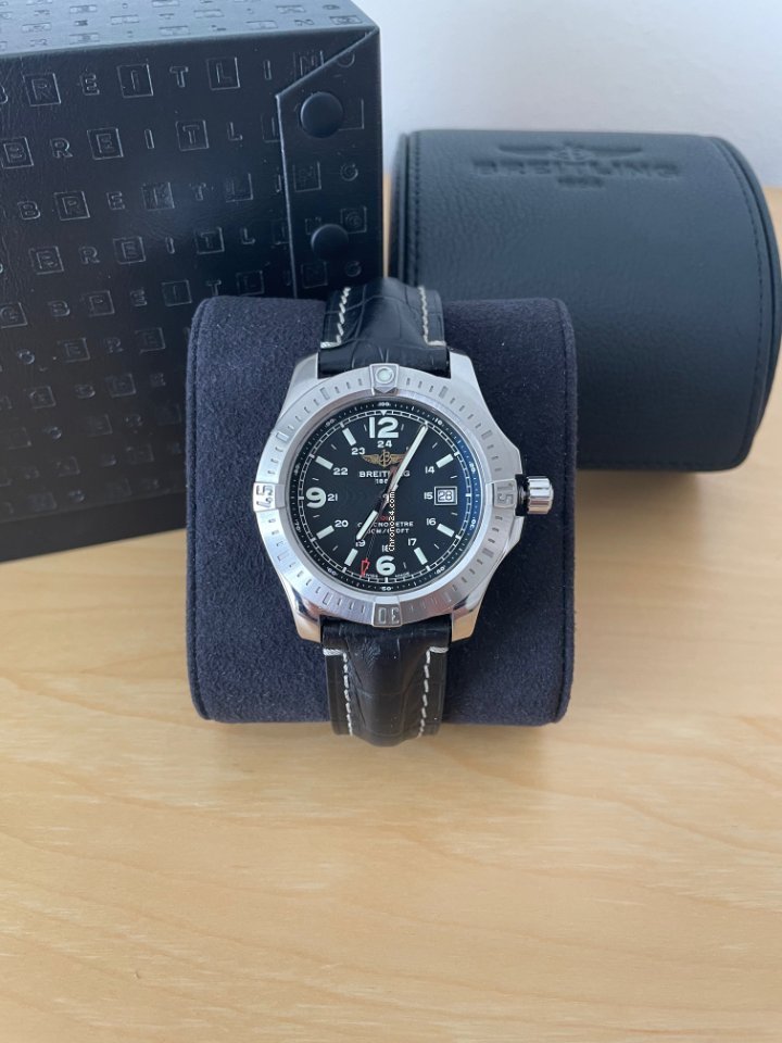 Breitling Colt Quartz Mens watch Unisex Quartz Steel A7438811 BD45 6