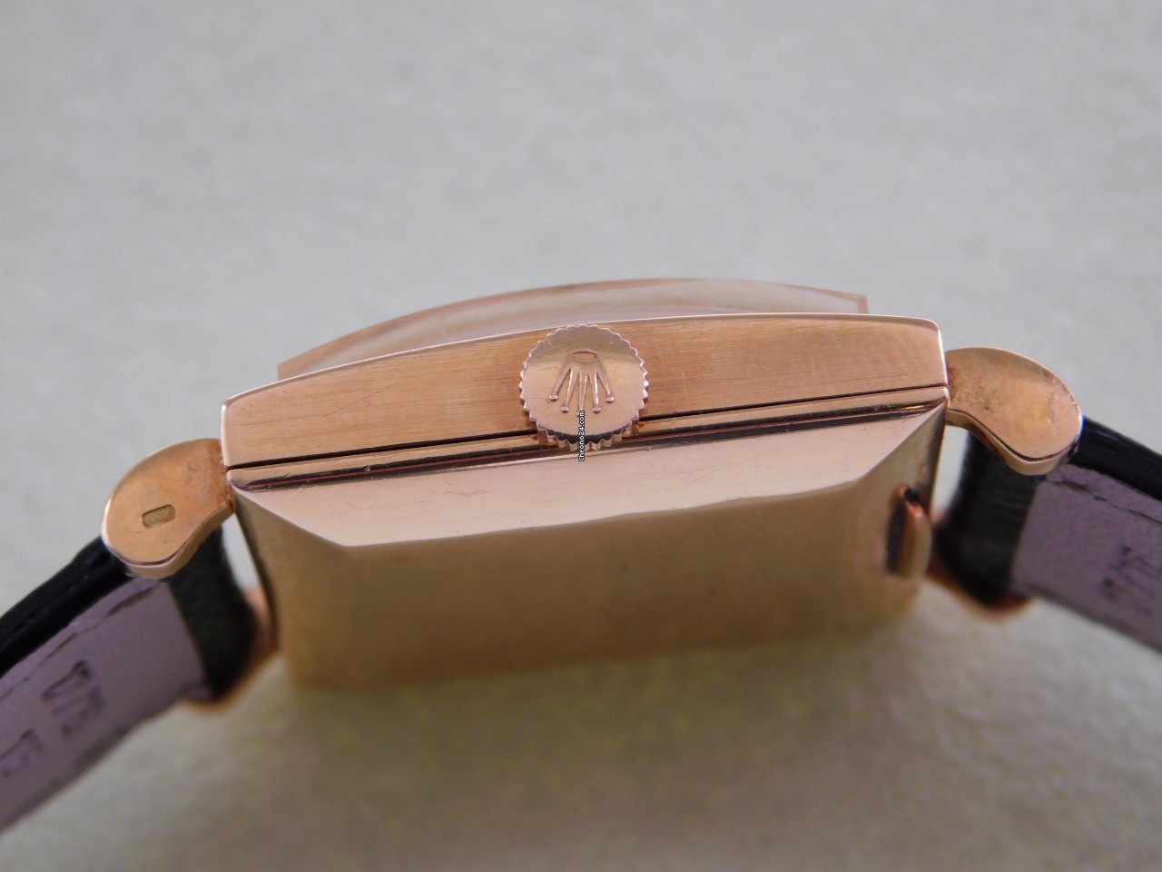 Rolex Oyster Precision Mens watch Unisex Red gold Manual winding 4470 6