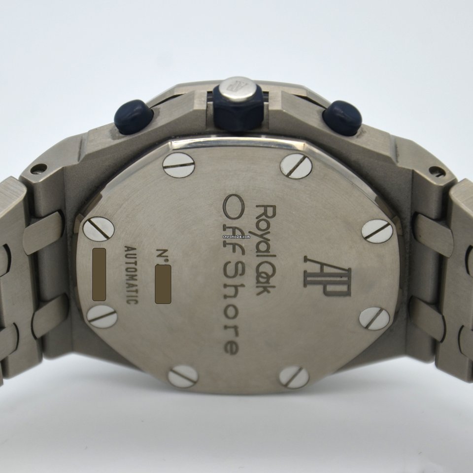Audemars Piguet Royal Oak Offshore Chronograph Mens watch Unisex Automatic Titanium 25721TI.OO.1000TI.04.A 6
