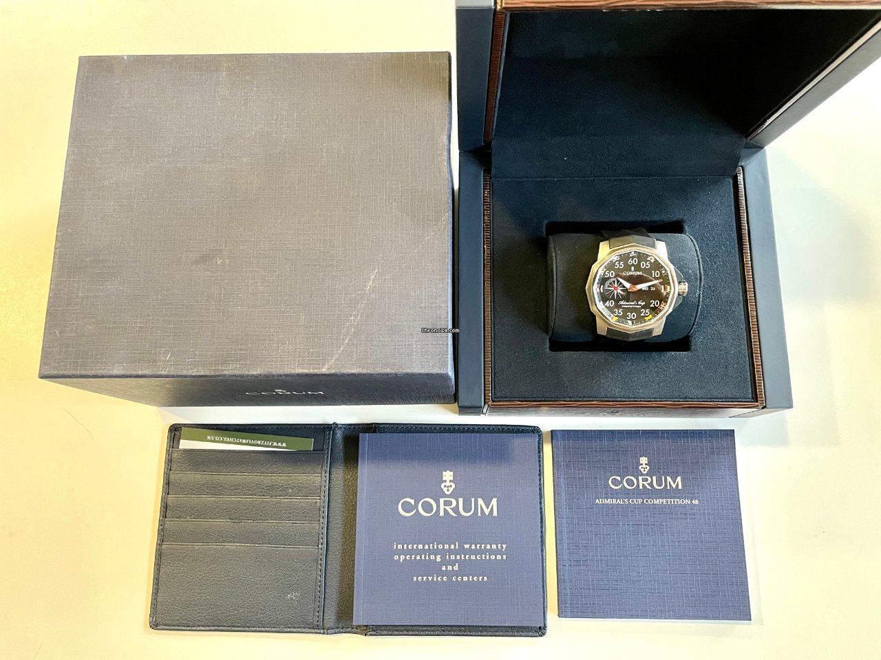 Corum Admirals Cup Competition 48 Mens watch Unisex Automatic Titanium 947.931.04 6